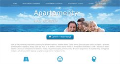 Desktop Screenshot of apartamentygaski.pl